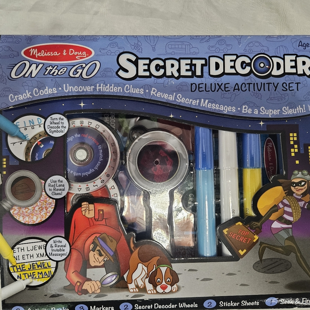 Melissa & Doug Secret Decoder Set